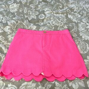 NWOT LILLY PULITZER SKORT SIZE 0. Pink color